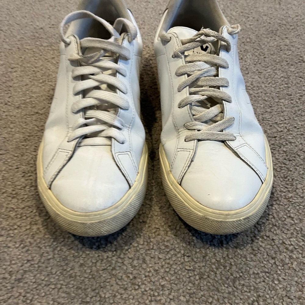 Men’s Veja Campo Leather White Natural Sneakers